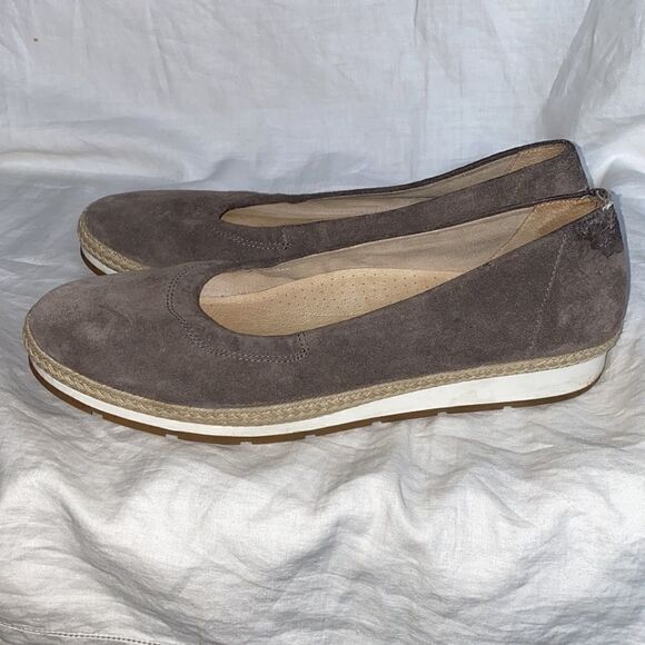 GABOR Wallaby Jute Espadrilles Loafers-7.5 - Picture 4 of 6